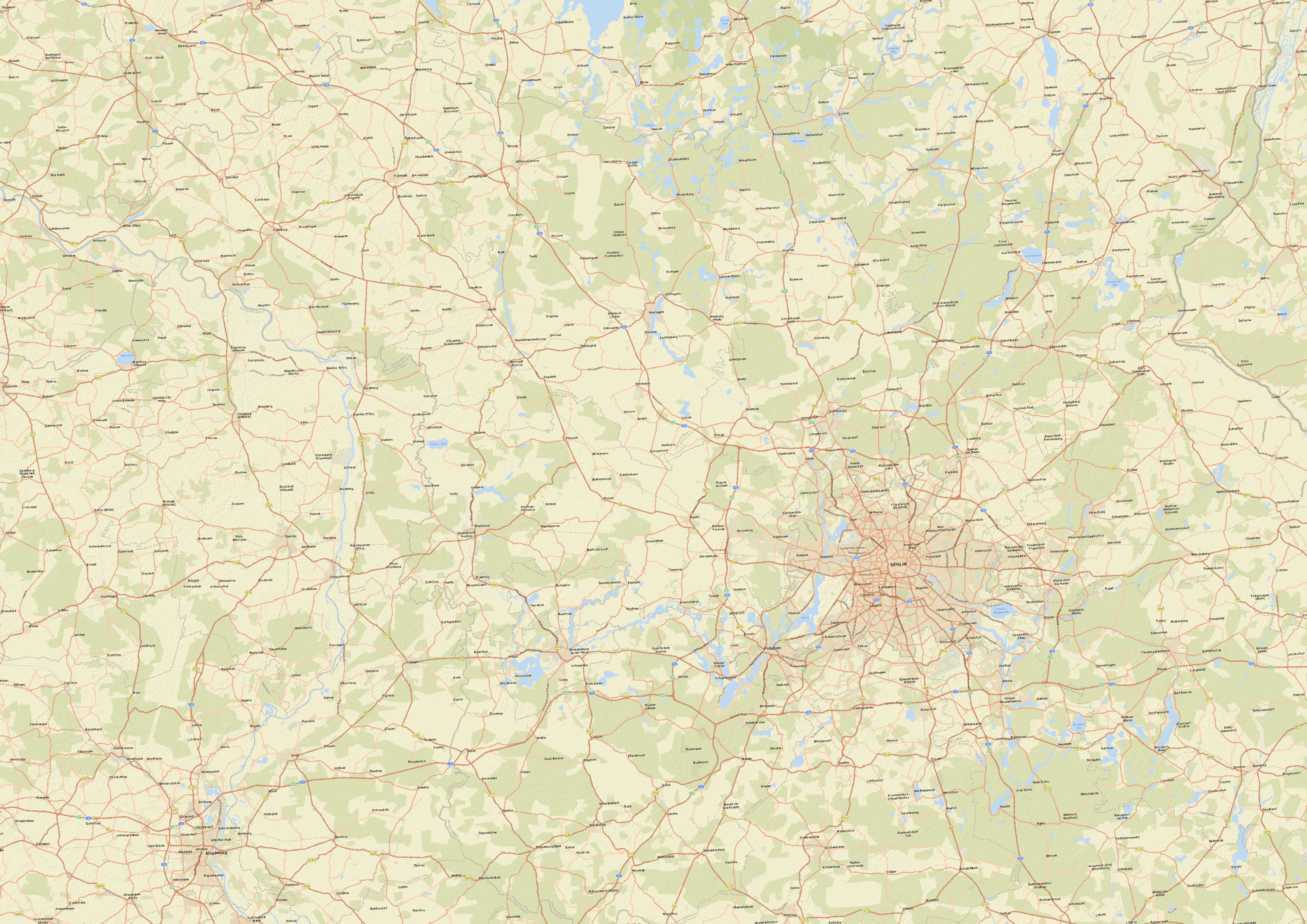 WatNet surface water extraction over Berlin